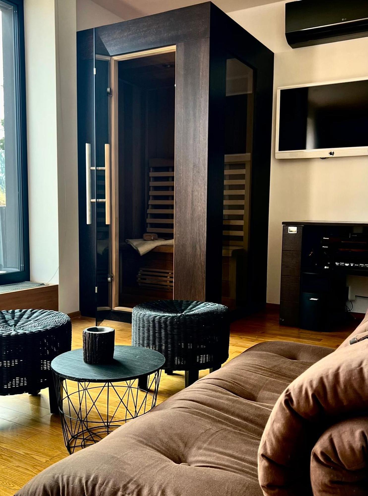 Apartman Se Saunou A Terasou S Vyhledem Na เบอร์โน ภายนอก รูปภาพ